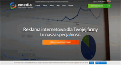Desktop Screenshot of emedia.com.pl